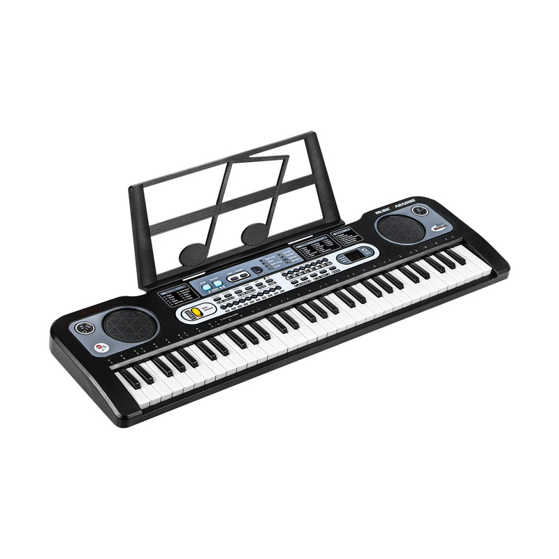 Mazam 61 Keys Piano Keyboard with Microphone and Holder