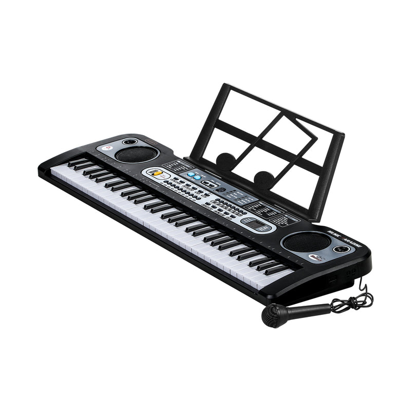 Mazam 61 Keys Piano Keyboard with Microphone and Holder