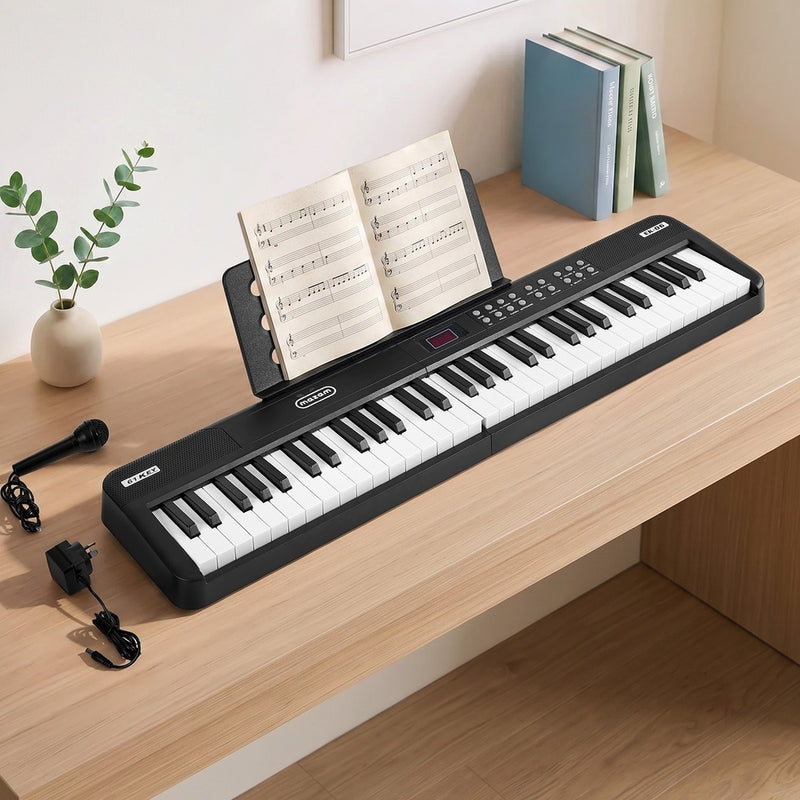 Mazam 61‑Key Foldable Electronic Keyboard for Beginner