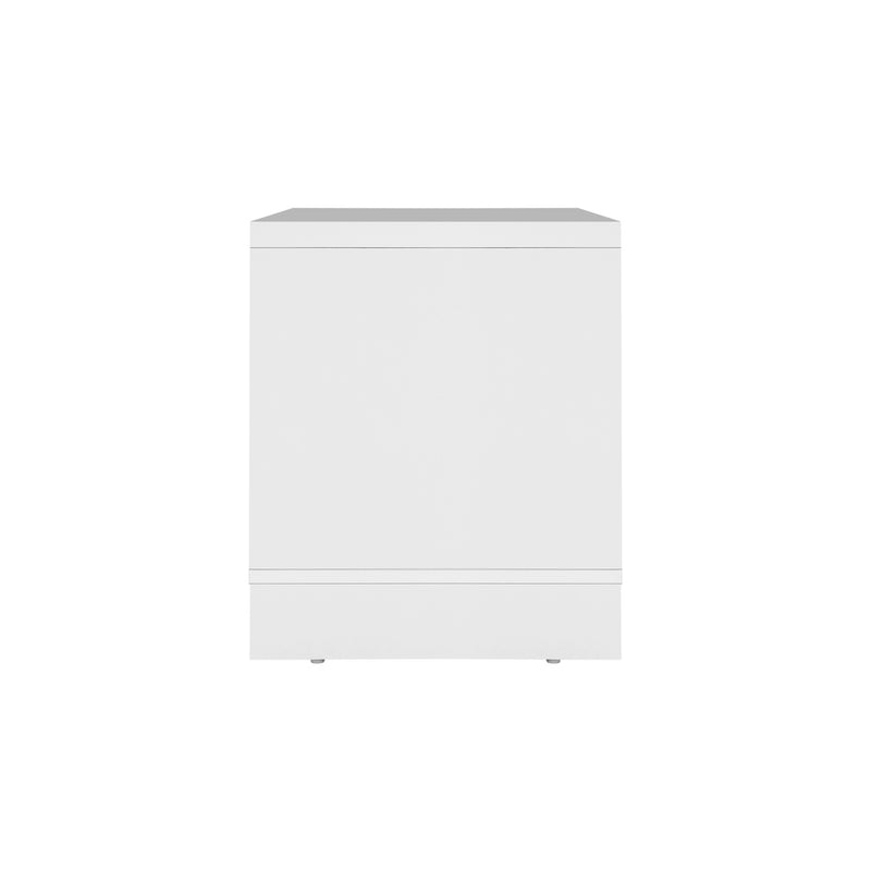 Oikiture TV Stand Cabinet Entertainment Unit 160CM White