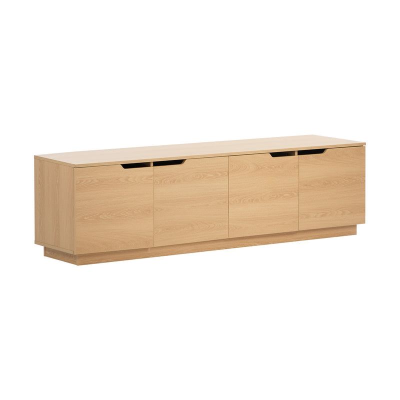 Oikiture Buffet Sideboard Storage Cabinet Kitchen Pantry Cupboard