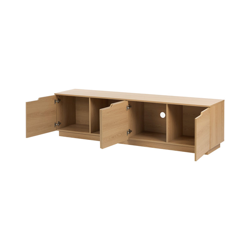 Oikiture Buffet Sideboard Storage Cabinet Kitchen Pantry Cupboard