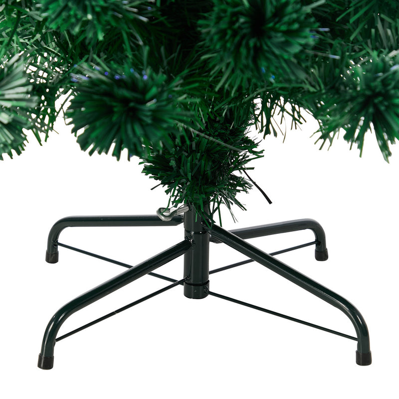 Tinseltown Christmas Tree Fibre Optic 6FT 1.8M Multi-Colour Lights