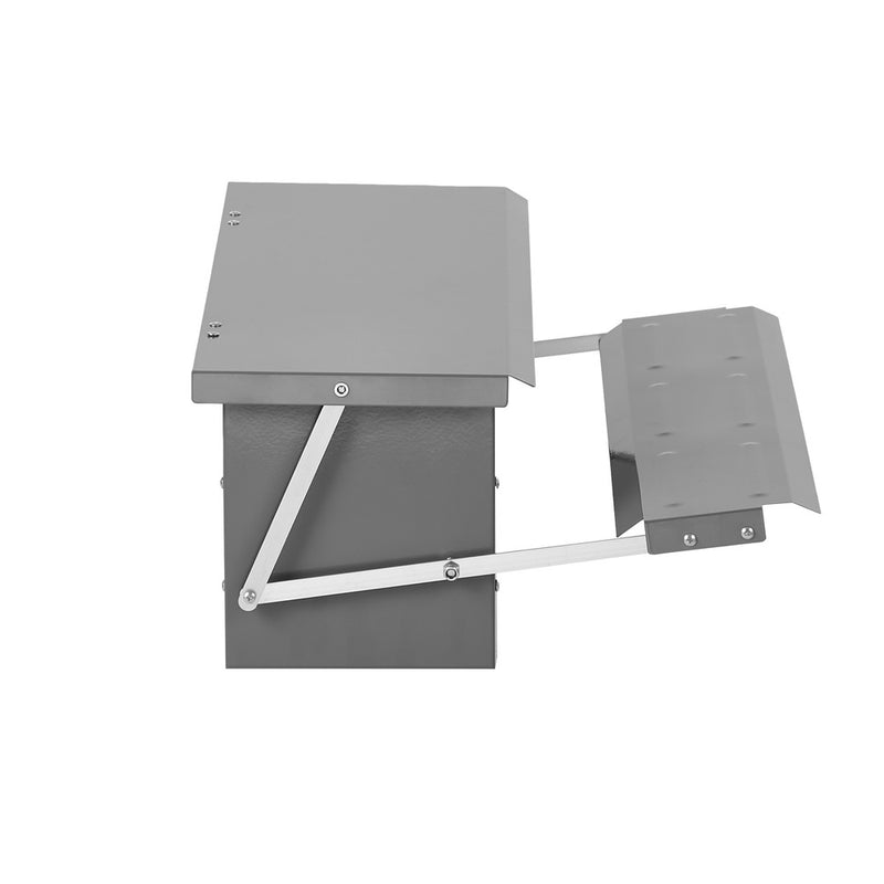 Alopet Automatic Chicken Food Feeder Galvanized Treadle