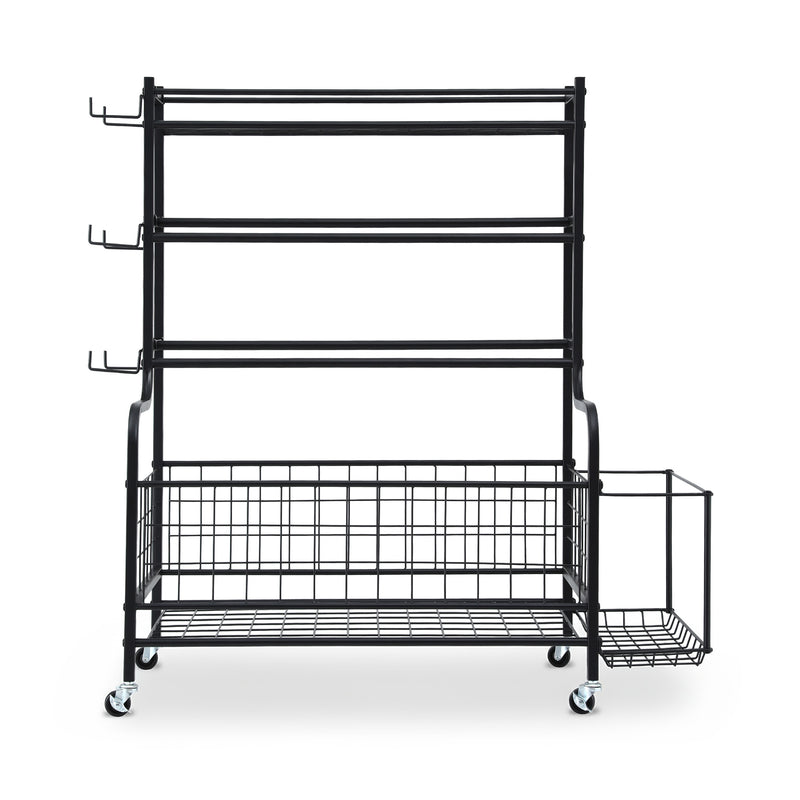 Everfit Dumbbell Rack Weight Rack for Dumbbells Home Gym Storage Black