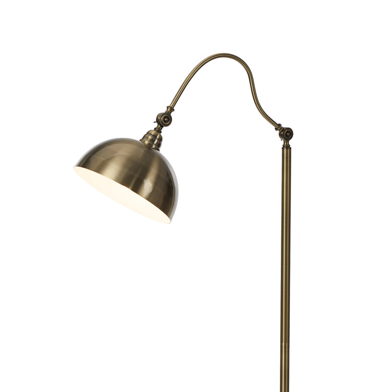 Oikiture Floor Lamps Standing Lamp Metal Frame Bronze-finish