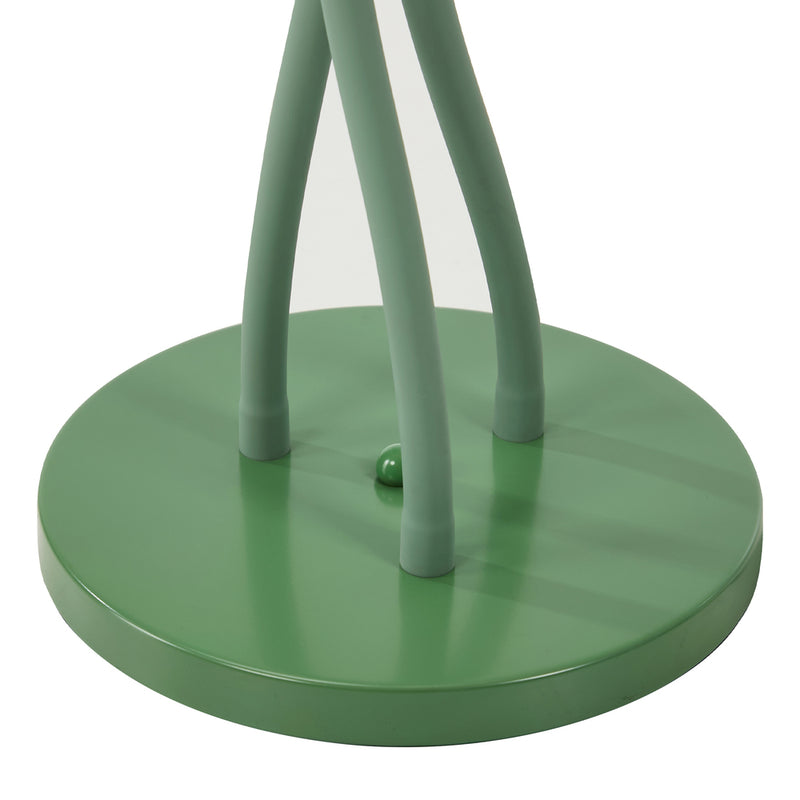 Oikiture 3-light Floor Lamps Metal Lamp Acrylic Shade