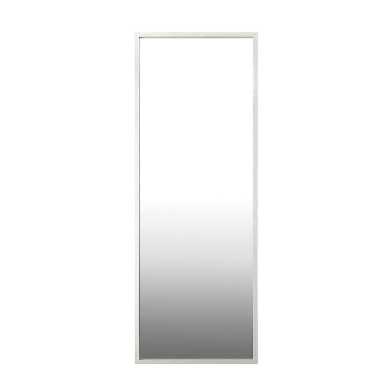 Oikiture Wooden Full Length Mirror 166x60cm Rectangle White