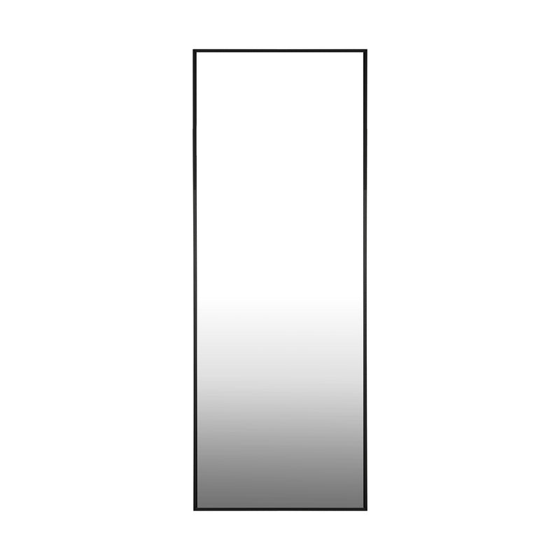 Oikiture 166x60cm Full Length Mirror Dressing Floor Mirrors Black