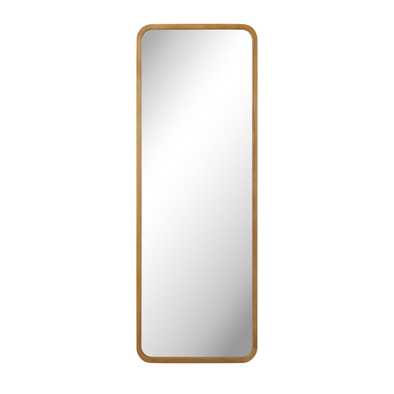 Oikiture Wooden Full Length Mirror 180x70cm Rectangle Floor Mirrors