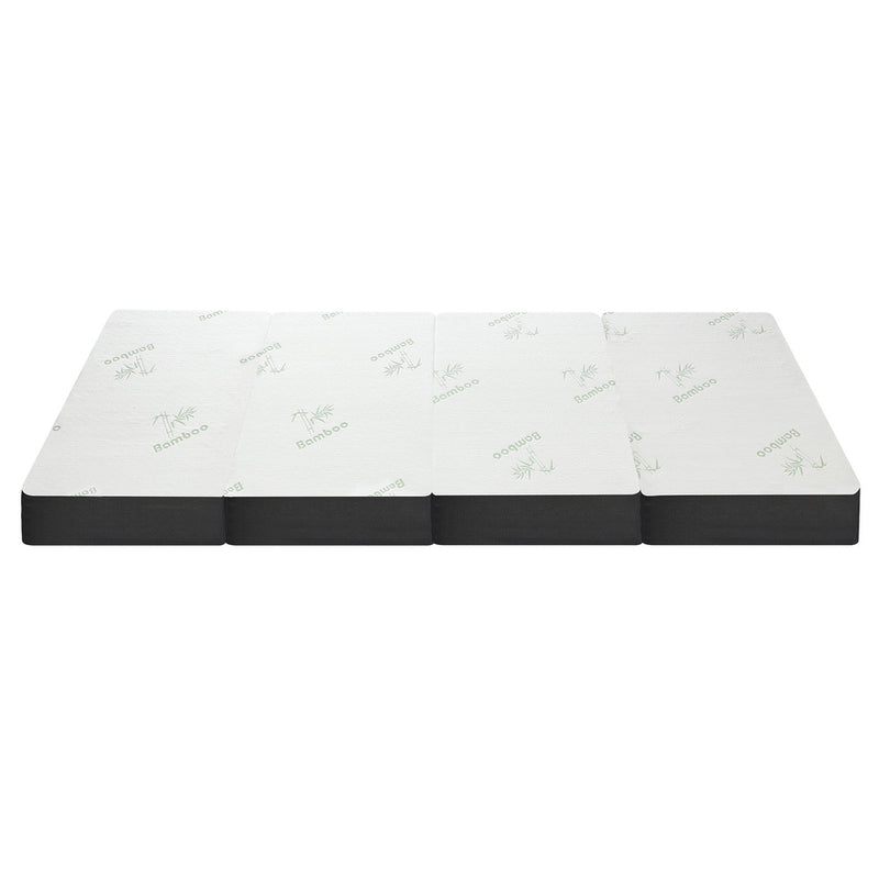 Bedra Foldable Mattress Bamboo 4 Fold Camping Floor Cushion