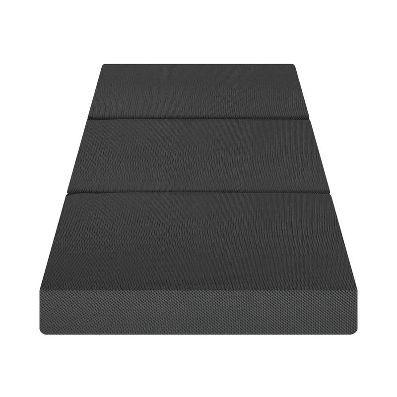 Bedra Folding Mattress Portable Single Sofa Foam Bed Grey