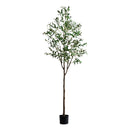 Livsip 210cm Artificial Olive Tree Lifelike Tall Faux Potted Plants