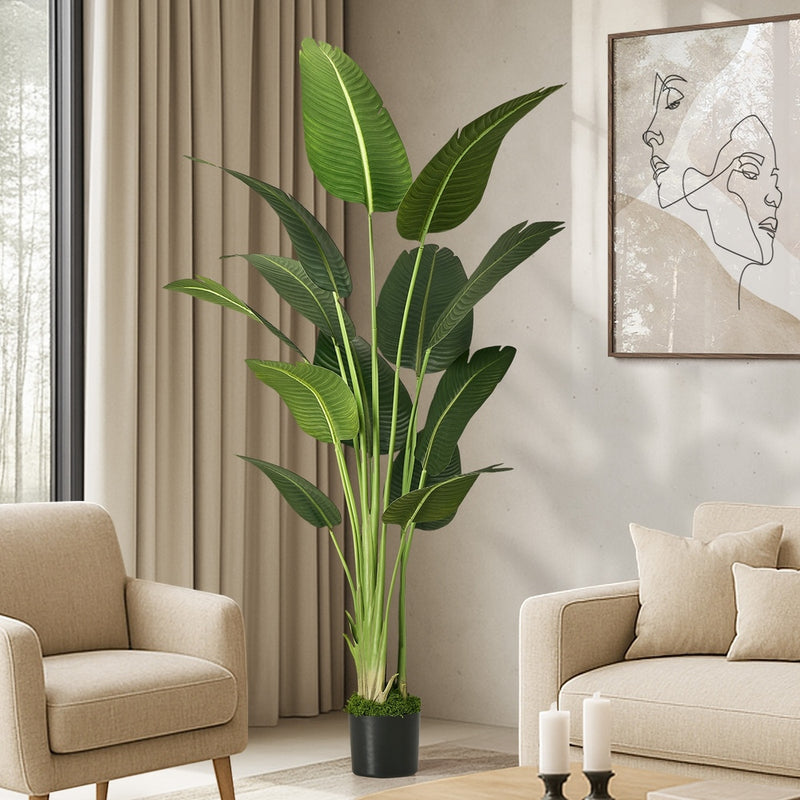 Livsip 180cm Artificial Bird of Paradise Fake Tree Home Garden Decor