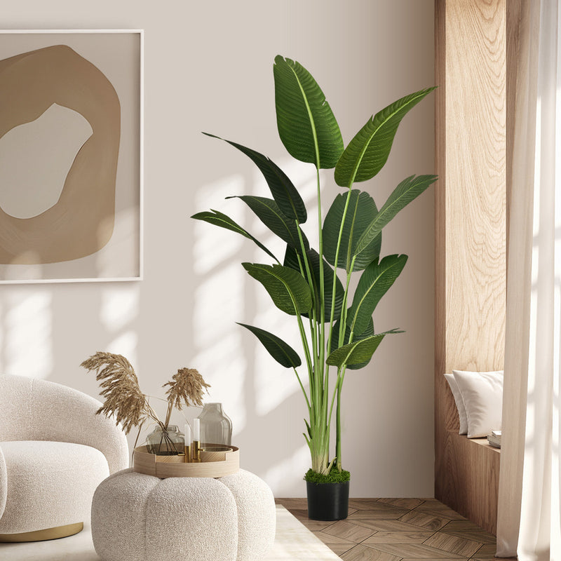 Livsip 180cm Artificial Bird of Paradise Fake Tree Home Garden Decor