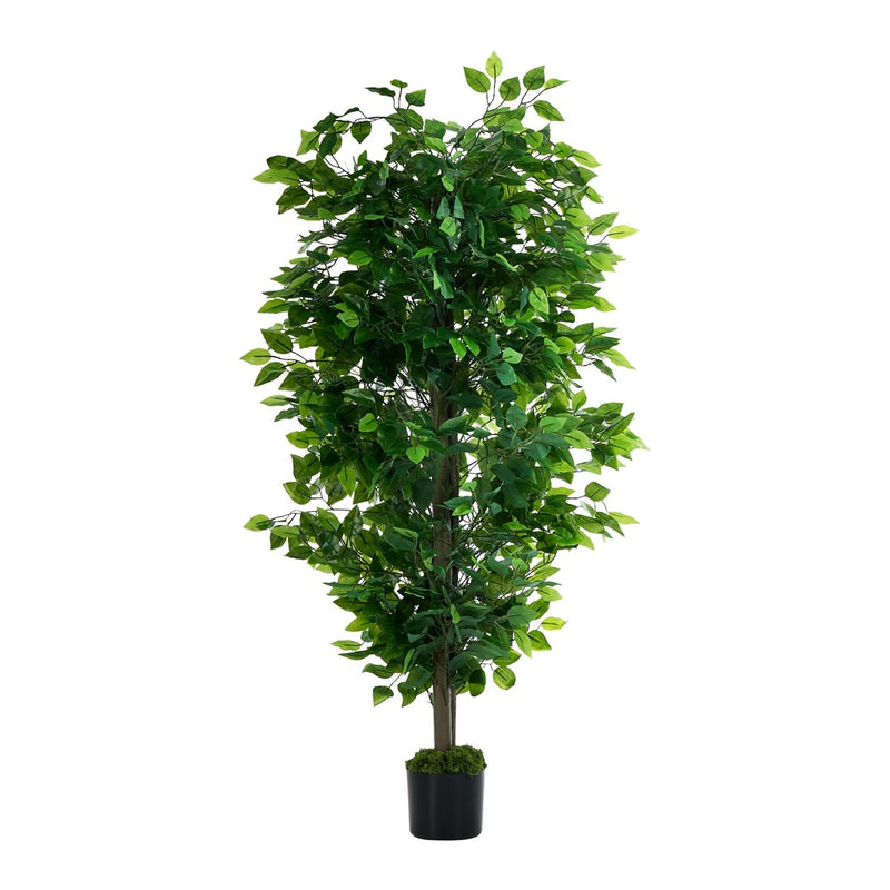 Livsip 150cm Artificial Ficus Tree Potted Faux Plant