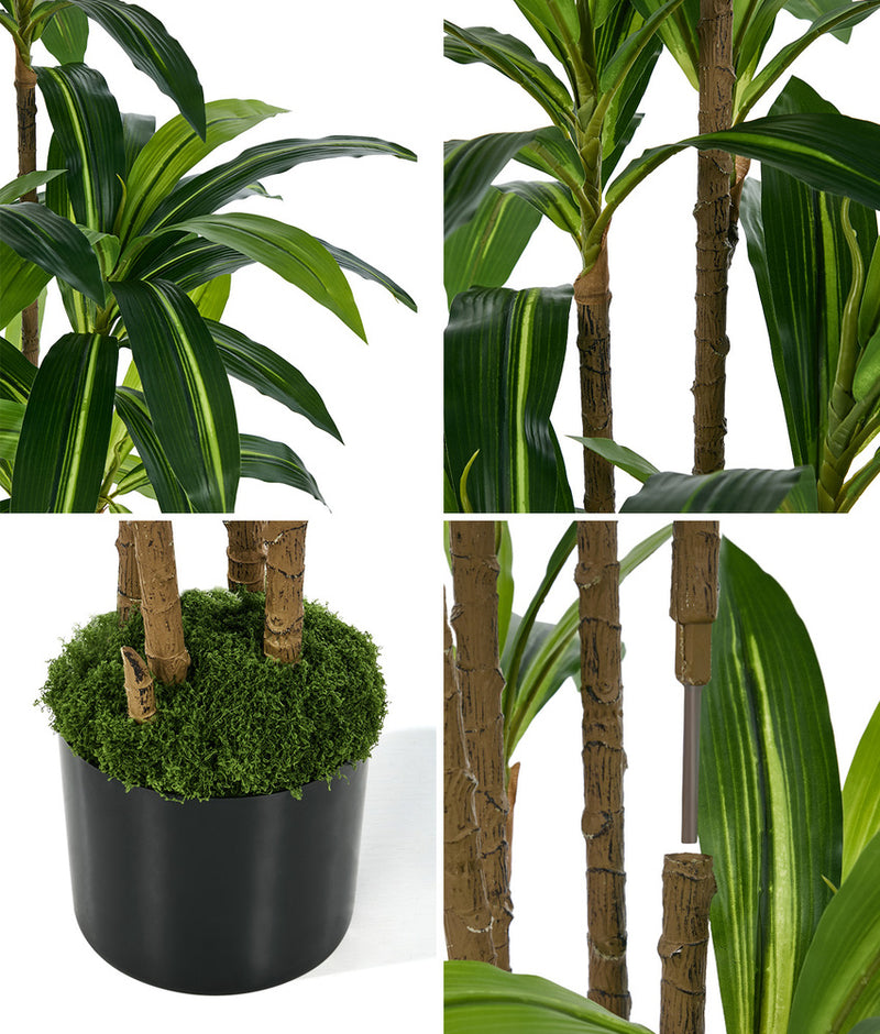 Livsip 150cm Dracaena Tree Potted Faux Plant