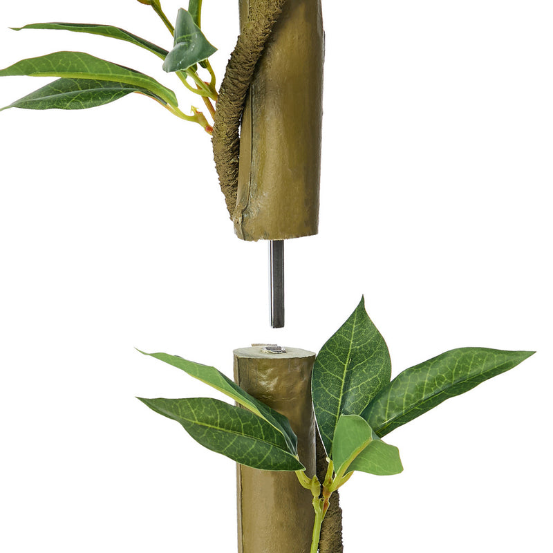 Livsip 150cm Artificial Bay Tree Laurel Ball Topiary Faux Plant
