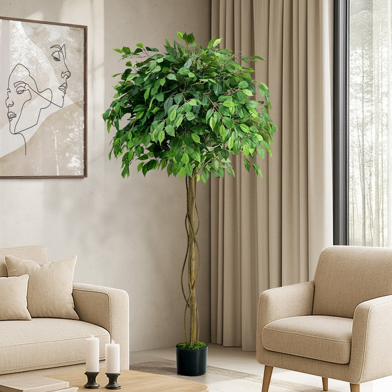 Livsip 180cm Ficus Tree Faux Plant Home Decor