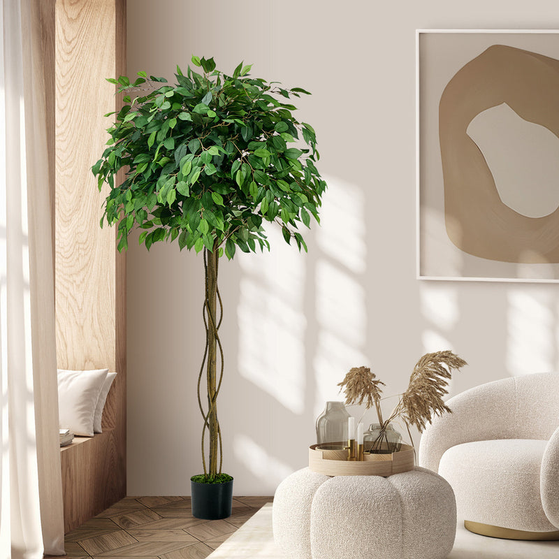 Livsip 180cm Ficus Tree Faux Plant Home Decor