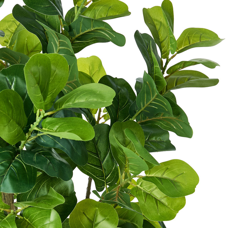 Livsip 2 Pack Fiddle Leaf Fig Tree 150cm Faux Plant
