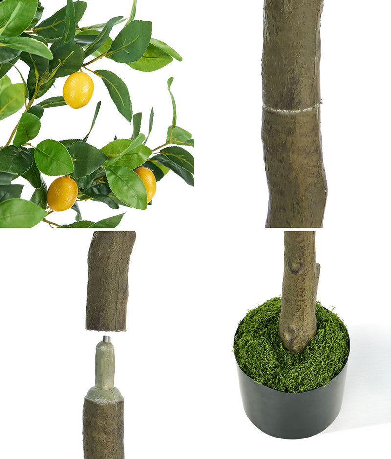 Livsip 150cm Lemon Tree Faux Plant Home Decor