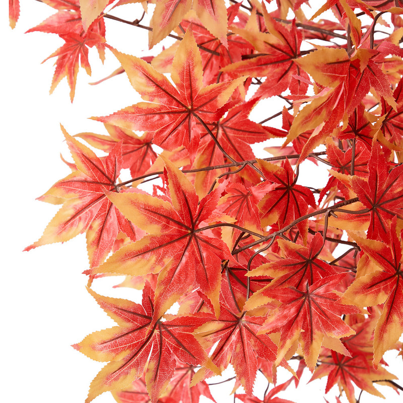 Livsip 180cm Red Maple Tree Faux Plant Home Decor