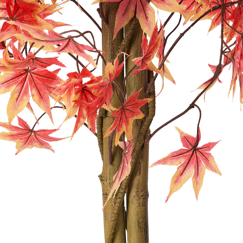 Livsip 180cm Red Maple Tree Faux Plant Home Decor