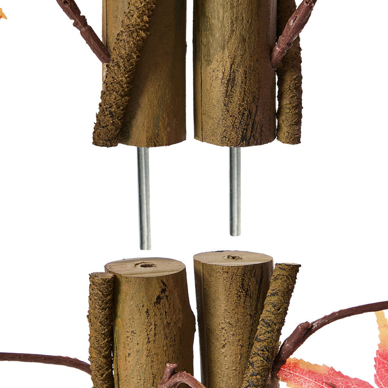 Livsip 180cm Red Maple Tree Faux Plant Home Decor