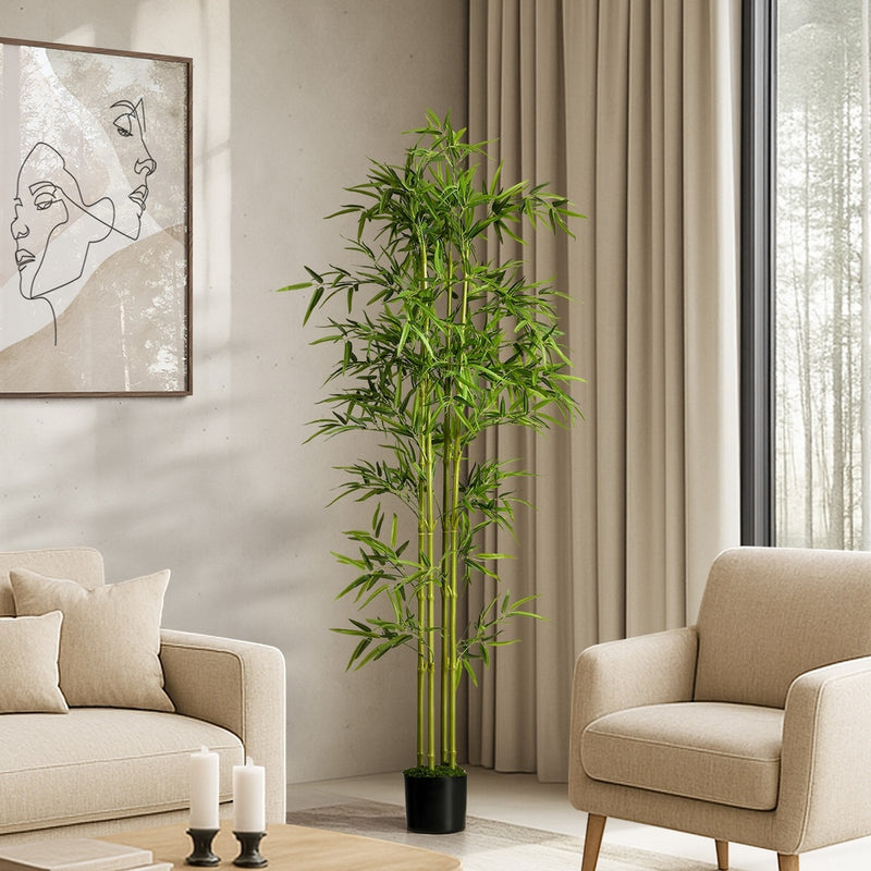 Livsip 150cm Artificial Bamboo Tree Potted Faux Plant