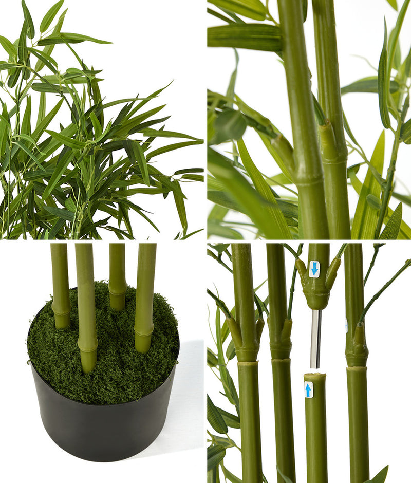 Livsip 150cm Artificial Bamboo Tree Potted Faux Plant