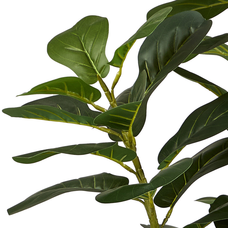 Livsip 2PC 150cm Artificial Fiddle Leaf Fig Tree Lifelike Potted Plant