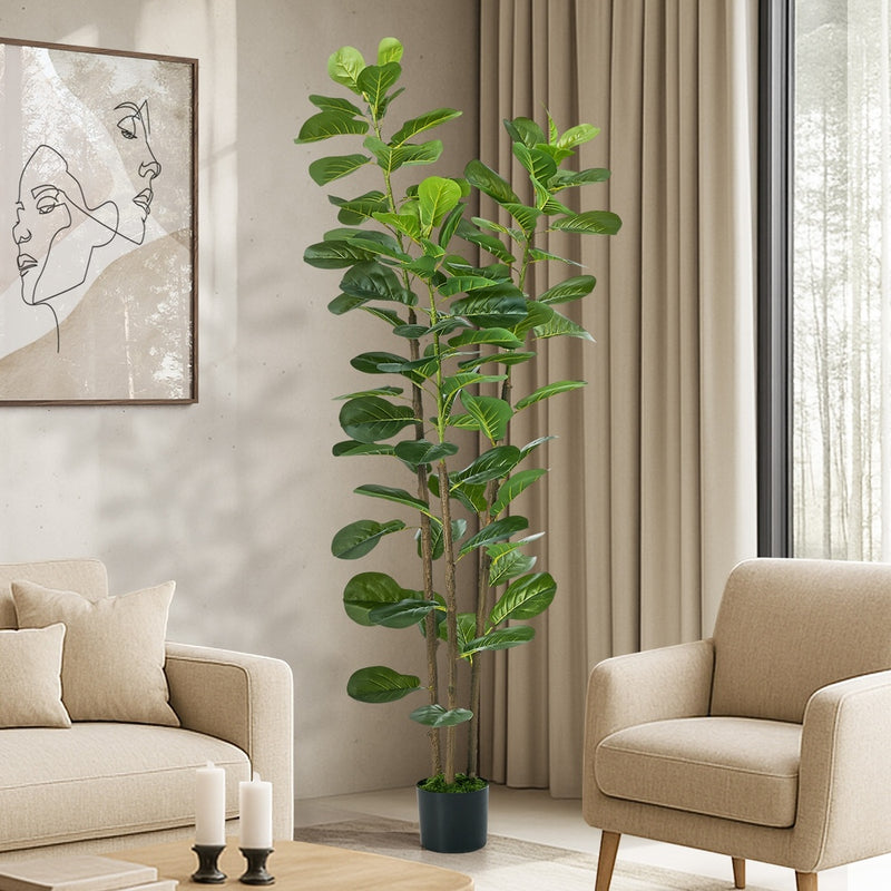 Livsip 180cm Fiddle Leaf Fig Tree Tall Faux Plant