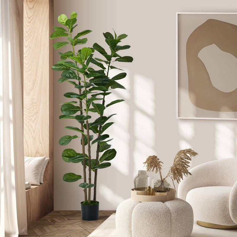 Livsip 180cm Fiddle Leaf Fig Tree Tall Faux Plant