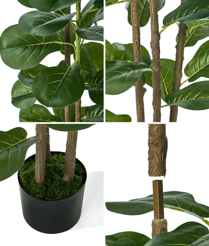 Livsip 180cm Fiddle Leaf Fig Tree Tall Faux Plant