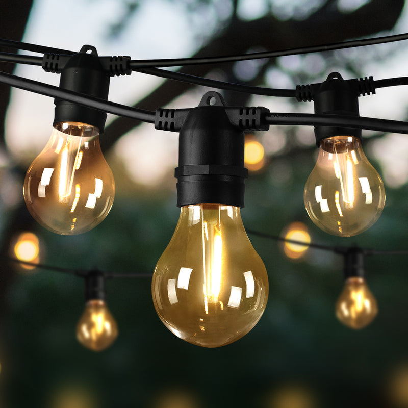 Mazam 60M Festoon String Lights LED Christmas Waterproof