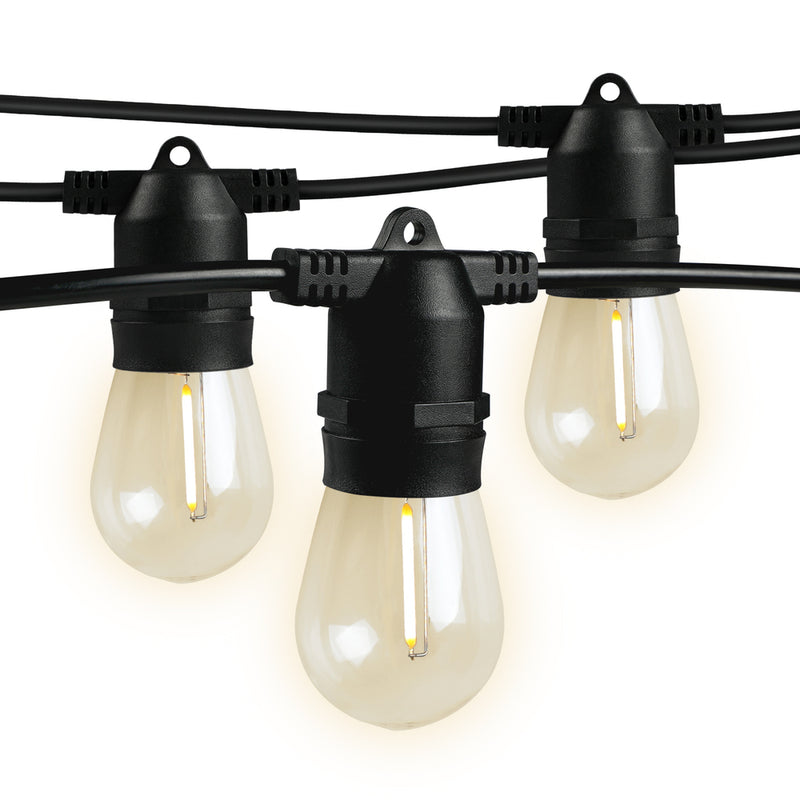 Mazam 50M LED Festoon String Lights Waterproof