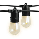 Mazam 30M Solar LED Festoon String Lights Christmas Waterproof