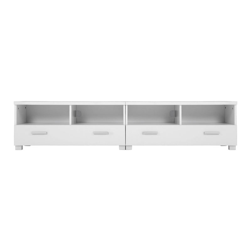 Artiss TV Cabinet Entertainment Unit 180cm White Eddie