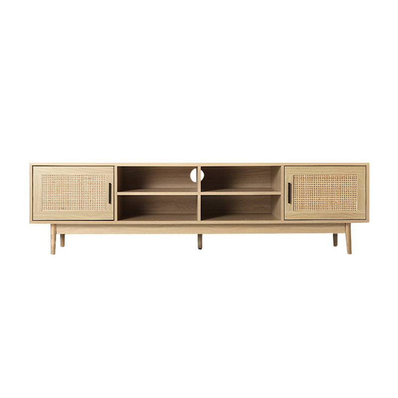 Artiss TV Cabinet Entertainment Unit 180cm Rattan Cole