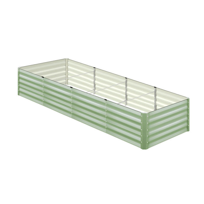 Livsip Garden Bed 320x80x45CM Raised Container Planter Box Green