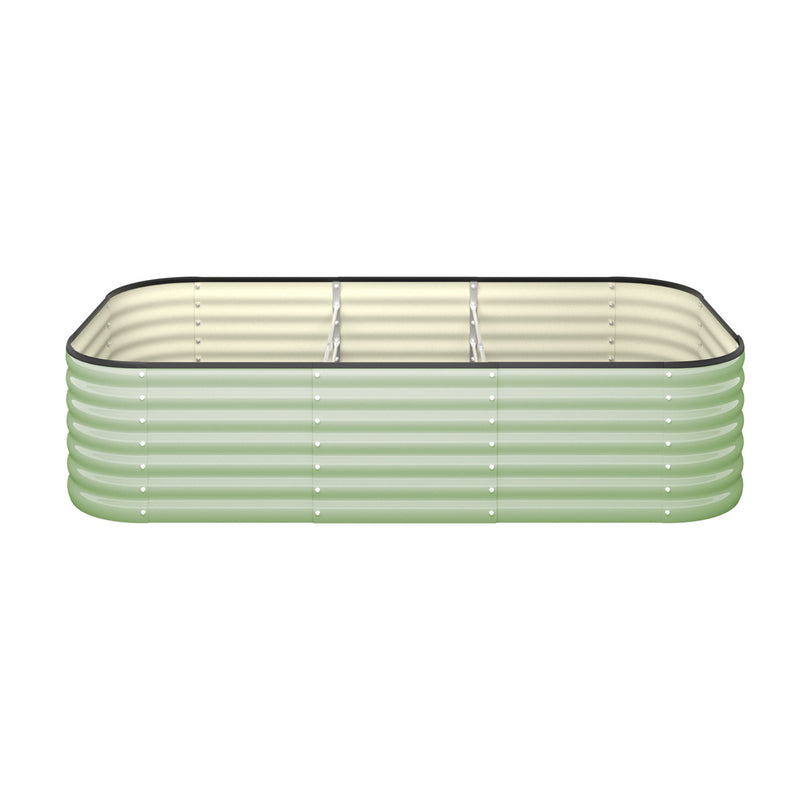 Livsip 9 In 1 Garden Bed Modular Container Galvanised Steel 56CM High