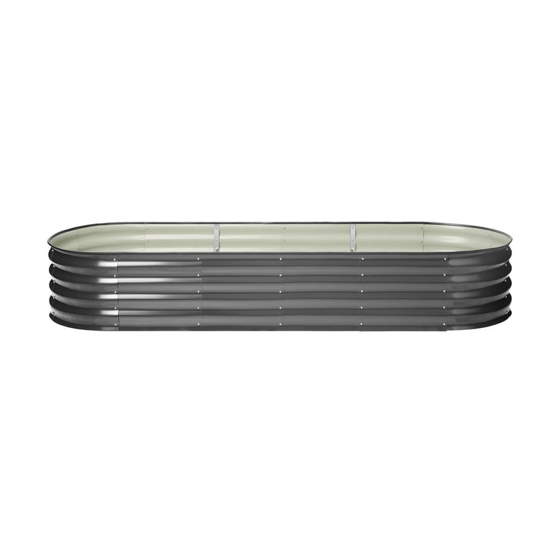 Livsip 4X Garden Bed Galvanised Raised Garden Bed 240X80X42CM