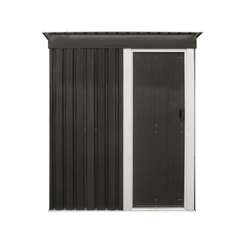 Livsip Garden Shed 1.62x0.86M Workshop Cabin Metal House