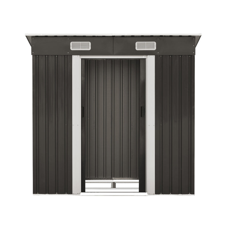 Livsip Garden Shed 1.94x1.21M Workshop Cabin Metal Base