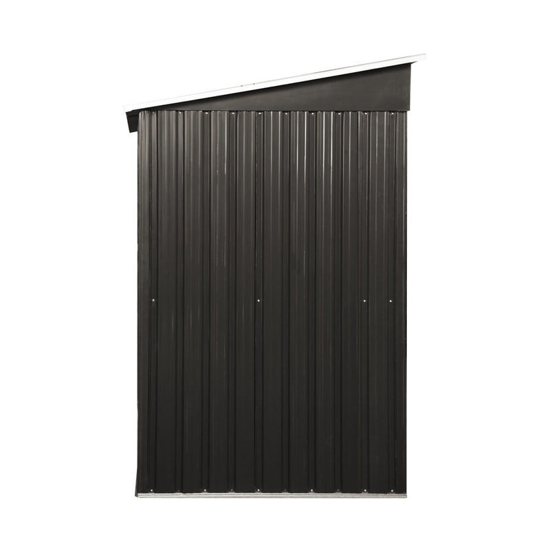 Livsip Garden Shed 2.38x1.31M Workshop Cabin Metal Base