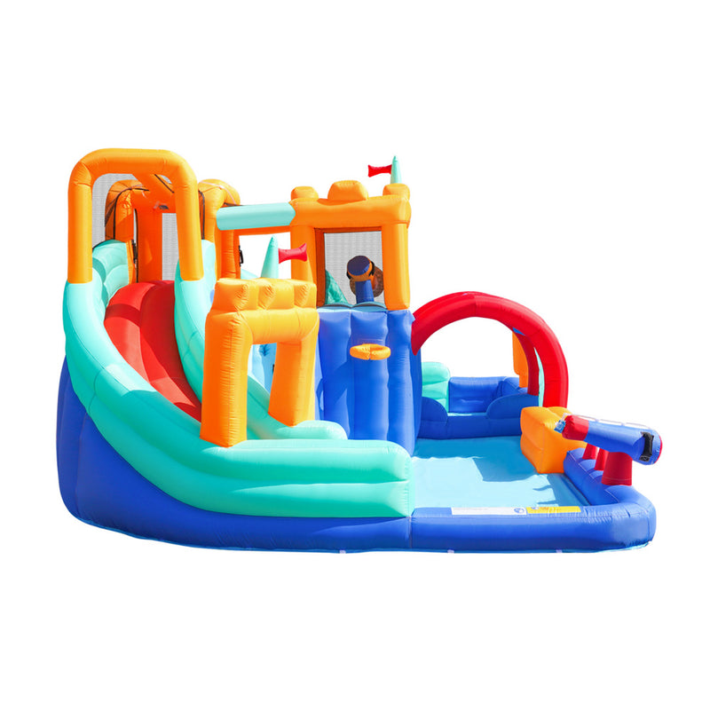 Airmyfun Inflatable Water Park Kids Giant Bouncy Castle Pool Slide