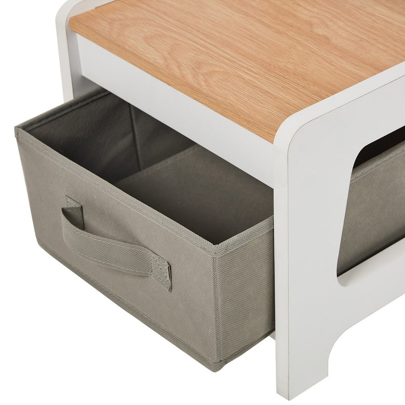 Oikiture Kids Table and Chairs Set Chalkboard Toys Storage Bookshelf