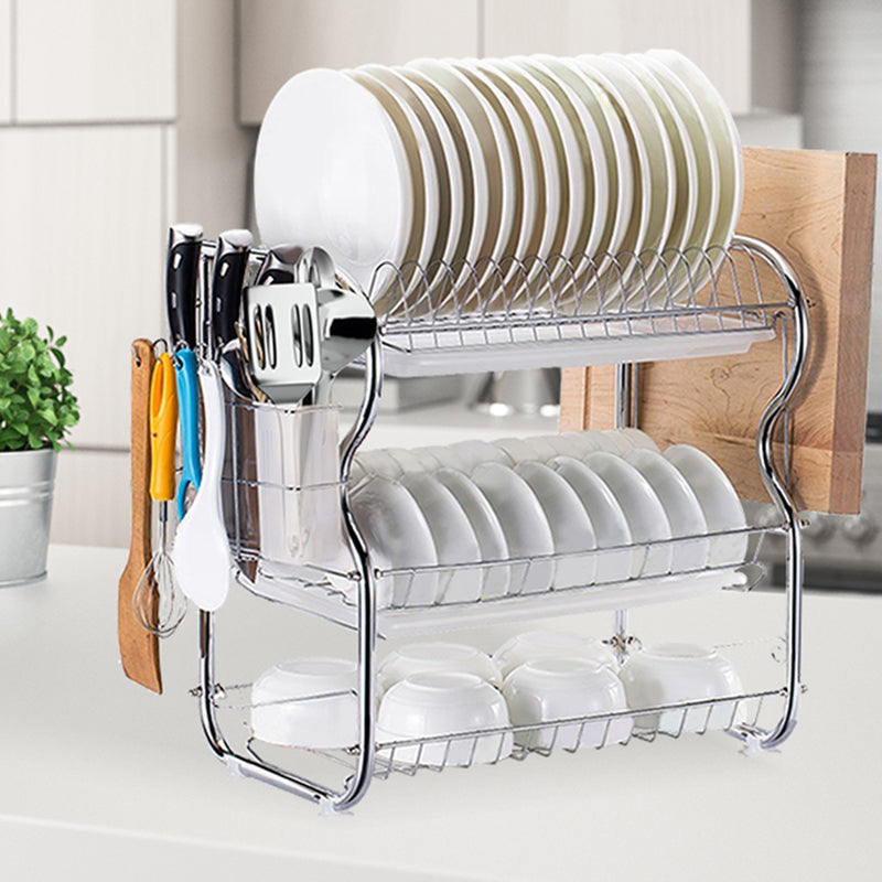 TOQUE Dish Rack Drying Drainer Cup Holder-1954802793084751879