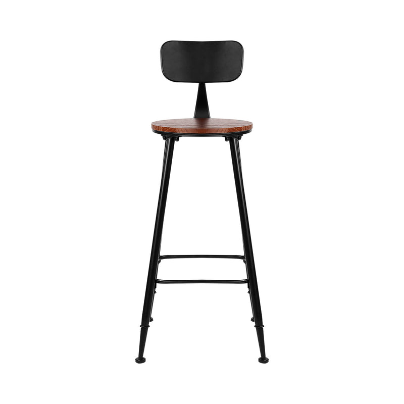 Artiss 4x Bar Stools Vintage Metal Chairs